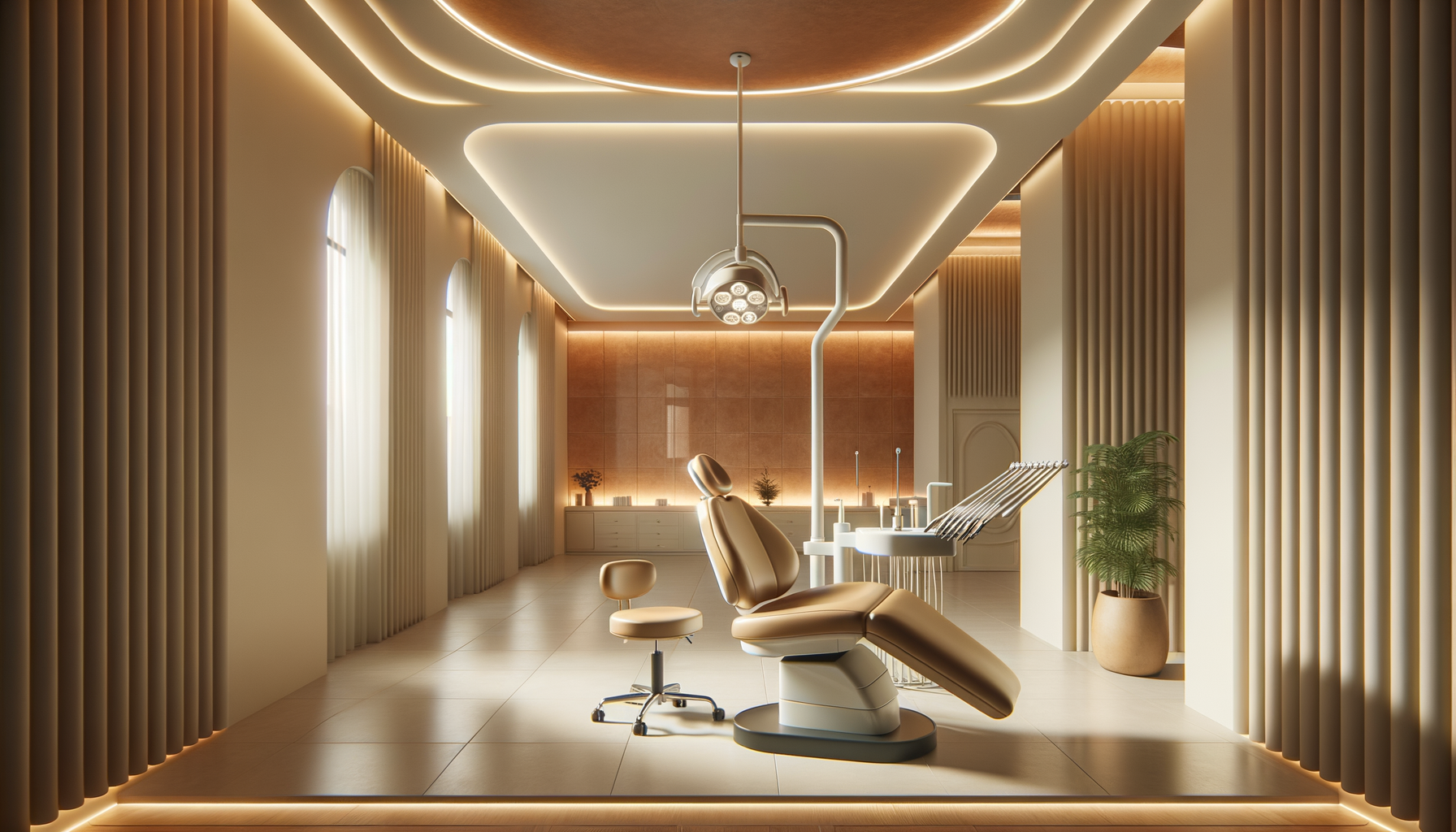 Interior da clínica